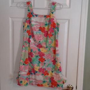 VTG Lilly Pulitzer Harbor View Hawaii Theme Dress